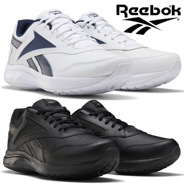 リーボック Reebok メンズ スニーカー ウォーク ウルトラ 7 DMX MAX ワイド4E 幅広 ローカット ランニングシューズ カジュアルシューズ 100001150 ブラック 黒 100001149 ホワイト 白 運動靴 送料無料 あす楽 evidr 6