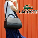 \5%クーポン有 7/15限定/ラコステ ショルダーバッグ メンズ レディース LORA トップハンドルバッグ ハンドバッグ 肩掛け 斜め掛け ストラップ付き ...