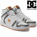 ＼最大1000円OFFクーポン有 5/1迄／ディーシーシューズ DC SHOES スニーカー メンズ 靴 マンテカ 4 HI SE ハイカット カジュアルシューズ DM234001 ホワイト/グレー/オレンジ 送料無料 あす楽 evidr 6