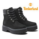 \最大7%クーポン有 6/25限定/ティンバーランド ブーツ レディース 厚底 靴 TB0A5RH5 ストーンストリート 6 インチ レース ウォータープルーフ...