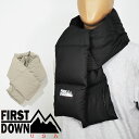 ファーストダウン FIRST DOWN メンズ レディース マフラー ロングダウンマフラー マイクロフト 防寒 保温 中綿 コンパクト ネックウェア ネックウォ...