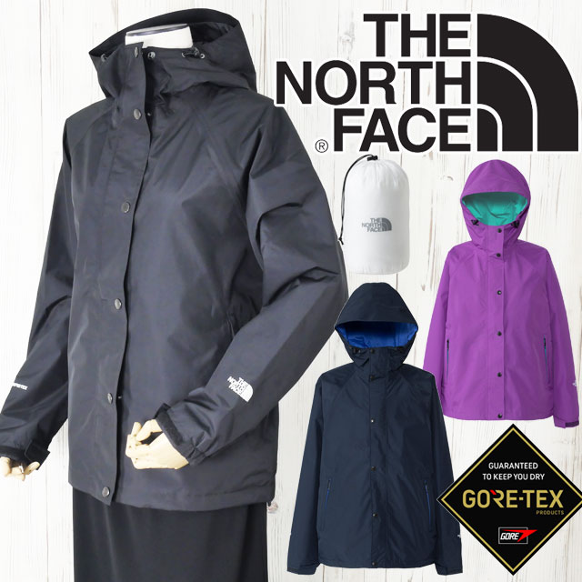 ザ・ノース・フェイス アウター レディース ストーアウェイジャケット 防水 透湿 ゴアテックス マウンテンパーカー トップス ウィンドブレーカー アパレル 羽織り NPW12435 アウトドア 長袖 上着 コンパクト フード付き 収納袋付き TNF 服 送料無料 最強翌日配送 evid