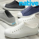 ネイティブ スリッポン メンズ ジェファーソン ローカット ラバーシューズ アクアシューズ アウトドア カジュアルシューズ 111000100 シェルホワイト 白 ジフィーブラック 黒 ピジョングレー レガッタブルー 靴 送料無料 最強翌日配送 evid