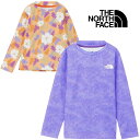 ザ・ノース・フェイス ロンT キッズ 女の子 ノベルティロングスリーブサンシェードティー ジュニア ラッシュガード UVプロテクト トップス 水陸両用 Tシャツ 水着 耐塩素 紫外線対策 NTJ12443 アパレル アウトドア 子供服 メール便送料無料 evid