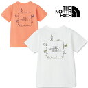\最大7%クーポン有 6/25限定/ザ・ノース・フェイス Tシャツ キッズ ジュニア NTJ12314 S/S エクスプロールソースサーキュレーションティー トップス ウエア 子供服 半袖 子供の日 プレゼント アパレル 服 白 ロゴ イラスト メール便送料無料 evid