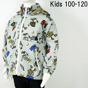 ザ・ノース・フェイス ウインドブレーカー キッズ NPJ72315 アウター 男の子 パーカー フード 女の子 子供服 ロゴ 総柄 トップス 上着 防寒 防風 ...
