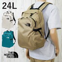 ザ・ノース・フェイス リュックサック メンズ NM72356 ボルダーデイパック リュック 24L レディース バックパック デイパック 13インチ PCスリーブ タブレットスリーブ BAG バック 鞄 通学 通勤 出張 アウトドア ベージュ 白 青 送料無料 最強翌日配送 evid