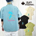 \最大7%クーポン有 6/25限定/ジムマスター 半袖シャツ メンズ G521718 GOOD LIFE刺繍シャツ レディース 開襟シャツ オープンシャツ 襟付き 刺繍 トップス ウェア キャンプ アウトドア アパレル 黒 クリーム 黄緑 水色 最強翌日配送 メール便送料無料 evid