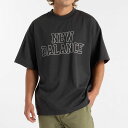 \最大7%クーポン有 6/25限定/ニューバランス 大谷翔平選手 着用モデル メンズ Tシャツ オーバーサイズズドショートスリーブTシャツ 半袖 トップス アパレル ウェア AMT51509 ブラック 黒 服 メール便送料無料 最強翌日配送 evid