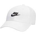 ナイキ メンズ 帽子 クラブ CB FUT WSH L キャップ アパレル レディース ぼうし CAP ロゴ シンプル カジュアル ユニセックス FB5368 100 ホワイト/ブラック 白 小物 送料無料 最強翌日配送 evid