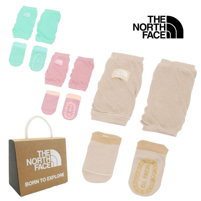 ザ・ノース・フェイス ギフトボックス ベビー NNB82510 サンシェード レッグ カバー&ソックス セット 2点セット ベビーソックス 赤ちゃん 通気性 速...
