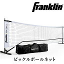 フランクリン ピックルボール オフィシャルサイズ ピックルボールネット USAPA認定 自立式 フルコートサイズ 52840 スポーツ アウトドア 送料無料 最...