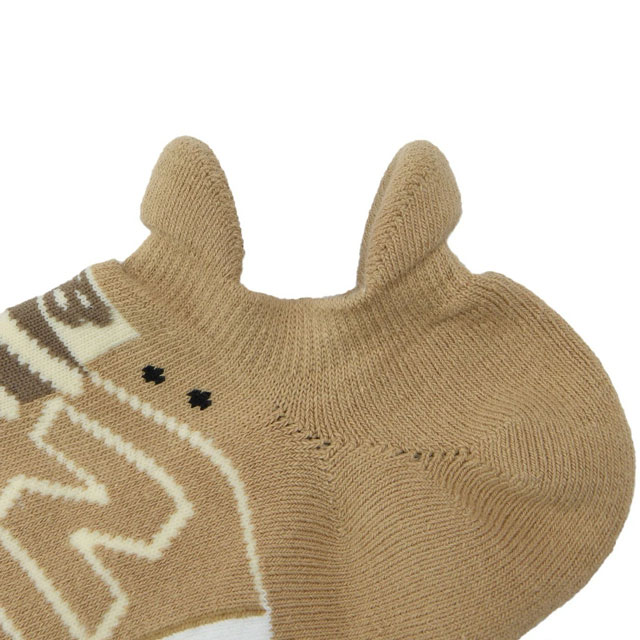 ニューバランス メンズ 靴下 スニーカー柄パイルソックス レディース ショートソックス インナーソックス スニーカーソックス くつ下 フットウェア アパレル ギフト LAS35700 INC ベージュ 最強翌日配送 evid