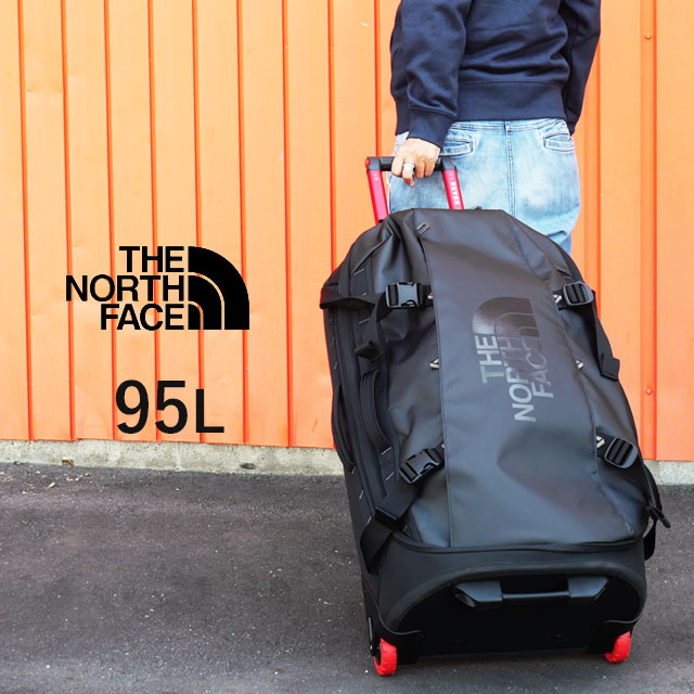 ＼ポイント7倍 12/4 19:59迄／ザ・ノース・フェイス キャリーバッグ メンズ NM82414 ベースキャンプ ローリングサンダー28インチ 95L スーツケース レディース バッグ 旅行 大型 バック BAG 出張 ビジネス 遠征 ブラック 黒 鞄 最強翌日配送 送料無料 evid