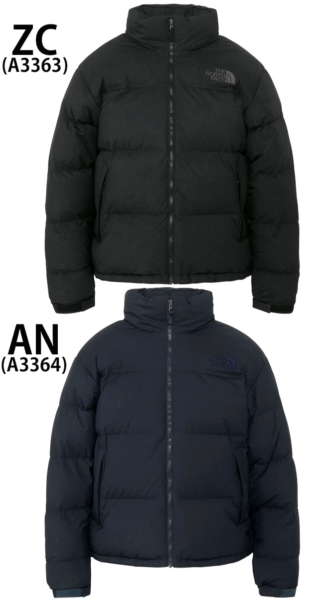 ザ・ノース・フェイス メンズ ダウンジャケット ウーリーヌプシジャケット はっ水 レディース コート 中綿 ウール混 軽量 防寒 長袖 アウター 上着 アウトドア ND92548 ミックスチャコール アビエイターネイビー 服 送料無料 最強翌日配送 evid