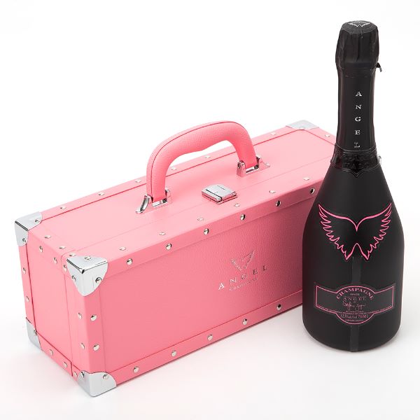 【正規品】【最高級】【光るラベル】ANGEL CHAMPAGNE NV BRUT HALO PINK 750ml 豪華化粧箱付 エンジェル シャンパン ブリュット ヘイロー ピンク シャンパーニュ フランス 辛口 ピノノワール シャルドネ ムニエ 完全なる美 革新的 ギフト プレゼント 結婚式 インスタ映え