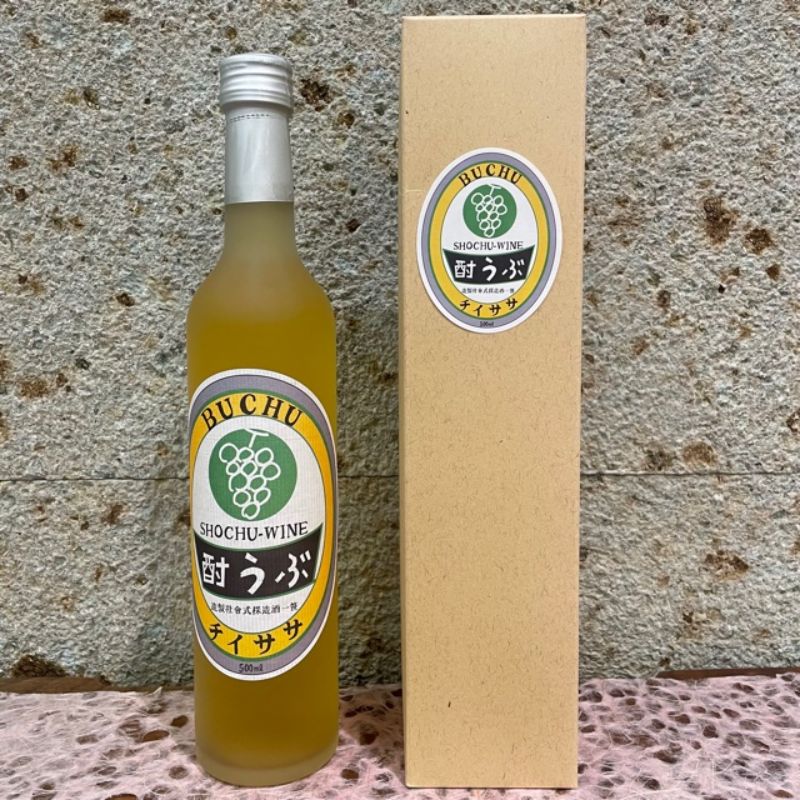 ぶう酎 白 500ml 山梨県 大月市 笹一酒造 ぶどう酒 焼酎 alc10% ロック 水割り ソーダ割り お湯割り