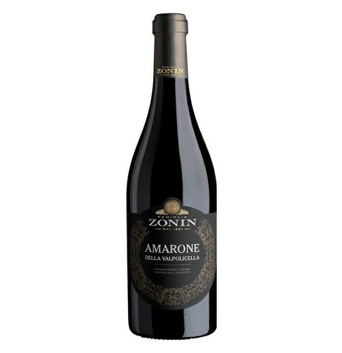 格付けイタリアワイン（DOCG） 【あす楽】ゾーニン アマローネ デッラ ヴァルポリチェッラ DOCG Zonin Amarone della Valpolicella 750ml 赤ワイン フルボディ イタリア ヴェネト コルヴィーナ 樽熟成24ヶ月 瓶熟成6ヶ月 IWC イタリア赤ワインNo1