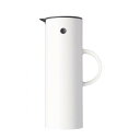 ステルトン Stelton EM77 バキュームジャグ1L ホワイト 世界中 ベストセラー 二重構造 ガラスボトル 保温効果 保冷効果 シンプル デザイン 北欧 キッチン ダイニング エリック・マグヌッセン デンマーク ステルトン