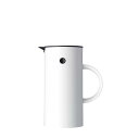 楽天自然と家具とワインを。亀田屋Stelton EM77 バキュームジャグ0.5L ホワイト 世界中 ベストセラー 二重構造 ガラスボトル 保温効果 保冷効果 シンプル デザイン 北欧 キッチン ダイニング エリック・マグヌッセン デンマーク ステルトン