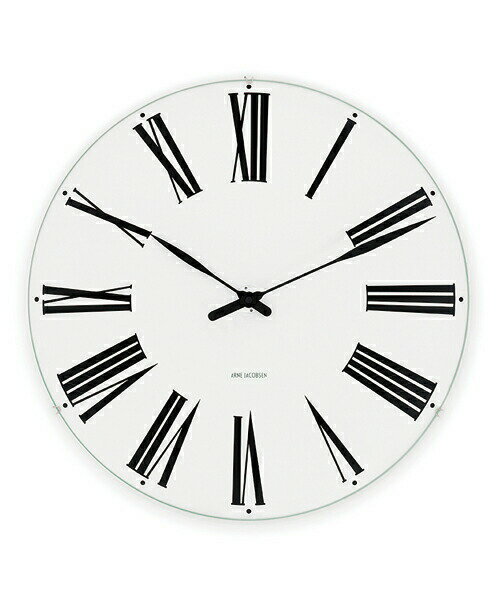 ARNE JACOBSEN Wall Clock Roman 160mm アルネヤコブセン 壁掛け時計 ローマン オーフス市庁舎 ウォールクロック 独特 立体感 トータルデザイン 完璧主義 壮大 エレガンス 北欧 ギフト ヤコブセン