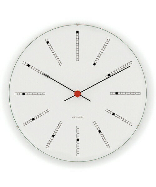 ARNE JACOBSEN Wall Clock Bankers 210mm アルネヤコブセン 壁掛け時計 バンカーズ 実用性 シンプル 存在感 インテリア 歴史的作品 最高傑作 デンマーク国立銀行 トータルデザイン 北欧 家具 雑貨 ギフト ヤコブセン