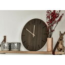 HEMVERK Wall Clock Dark Oak 28mm ヘンベルク