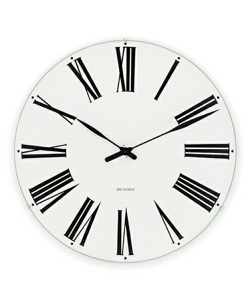 ARNE JACOBSEN Wall Clock Roman 290mm アルネヤコブセン 壁掛け時計 ローマン オーフス市庁舎 ウォールクロック 独特 立体感 トータルデザイン 完璧主義 壮大 エレガンス 北欧 ギフト ヤコブセン