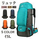 【期間限定6090円→4990円】リュック バックパック 登山 大容量 65L はっ水 防汚リュックサック メンズ レディース 通勤 通学 旅行 キャンプ 防災 アウトドア 防汚・防油 人気 旅行バッグ大容量リュック 登山リュック アウトドア用品 キャンプ用品 バックパック