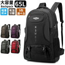 【期間限定!4090円→3080円】リュック 大容量 登山用 バッグ 登山 リュック レディース/メンズ 男女兼用 色登山 リュック 65L 防災リュック 登山バッグ バックパック PC ビジネス リュックサック 防水 軽量 山登り バック 多機能 地震 緊急避難必要品