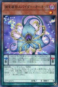 遊戯王 LVP3-JP075 ノーマル ペンデュラムモンスター 捕食植物スパイダー・オーキッド 【中古】【Sランク】