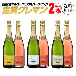 【シャンパンに匹敵の高コスパワインセット】 全て金賞 クレマン・ド・ブルゴーニュ 750ml 2本セット スパークリングワイン ロゼスパークリング フランスワイン クレマン バイィ・ラピエール シャンパン お祝い パーティ 贈り物 wine ギフト プレゼント 誕生日 お酒