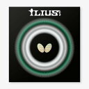 バタフライ イリウスS チョウゴクウス 00460 卓球 ラバー BUTTERFLY ツブ高ラバー 0.5 レッド/ブラック