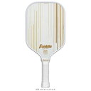 Franklin フランクリン ピックルボール パドル ホワイト/ゴールド 52983C5 SIGNATURE PRO SERIES 13MM W/G レディー...
