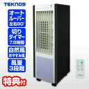 テクノス リモコン冷風扇 TCW-030 保冷剤 2個搭載 氷冷風扇風機 扇風機 小型クーラー 冷風機 多機能冷風扇 クーラー が苦手な方へ TCW030冷風器...