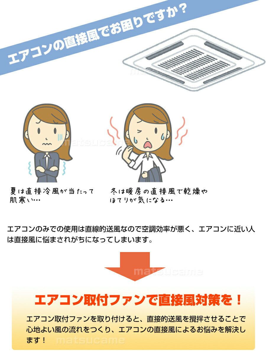 エコエコファン サークルフィン TEF-102 天井埋込型エアコン用 エアコン取付ファン 回転しないタイプ TEF102 業務用エアコン クーラー 風除け 天井埋め込み エアコン取付 天井ファン 天井埋込 風よけ 換気 店舗 事務所 循環ファン 節電ファン 父の