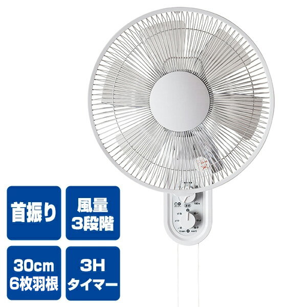 TEKNOS（テクノス）『掛け扇風機(KI-W291)』