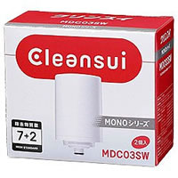 MDC03SW カートリッジ2個入 三菱レイヨン・クリンスイ 蛇口直結型浄水器 交換カートリッジMONOシリーズに対応 MDC-03SW（2個入） MDC-03-SW 三菱レイヨン 浄水器カートリッジ