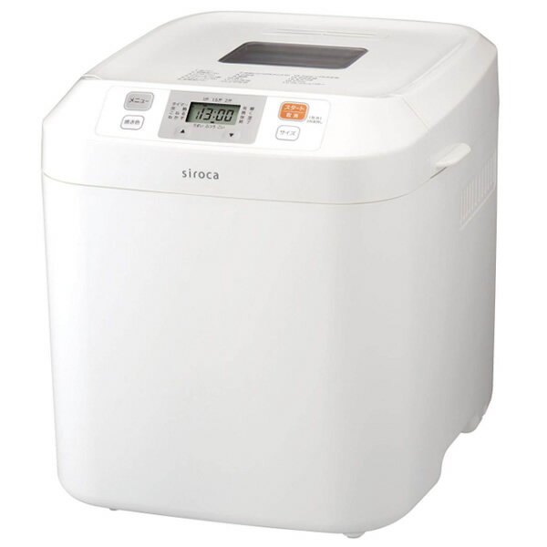 【レシピ・パンミックス付】siroca SHB-122 ホームベーカリー&もちつき機 全自動ホームベ ...