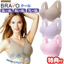 Shape Zone BRAVO クール シェイプゾーン ブラボー クール 3色組 3L~4L 5L~6L 7L~8L ブラパッド付き シェイプゾーン ブラボー クール COOL ブラ 3色セット 女性用 レディース 下着 大きいサイズ スポブラ ブラボーCOOL 大きいサイズ
