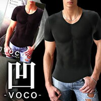 【ポイント最大10倍】　凹-VOCO-　ボコTシャツ　ハイテックスリムTシャツ　男性用着圧インナー　3特典【送料無料+お米＋ポイント】　凹-VOCO-　ボコTシャツ　ハイテックスリムTシャツ　男性用着圧インナー　ボコティーシャツ　加圧インナー　着圧下着