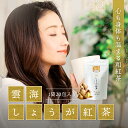 しょうが紅茶 「釜炒り製法で作った紅茶」農薬不使用 発酵茶 生姜 冷え性 ポカポカ しょうが 紅茶 温活