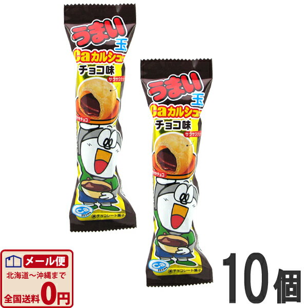 うまい玉 チョコカルシュー 14g×10個