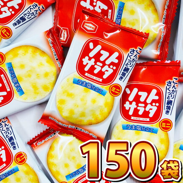 亀田製菓 市販にはない業務用！ ソフトサラダ ミニ 1袋 2.6g（1枚）×150袋