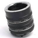 CONTAX/コンタックス中間リングセット13/20/27mm【中古】【smtb-TD】【がんばろう!宮城】