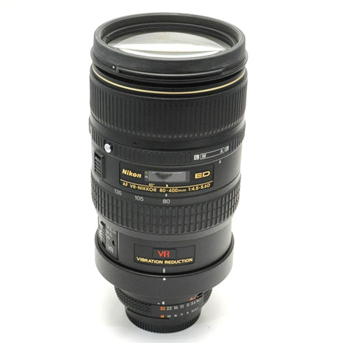 【値下げしました！】Nikon/ニコンAFVR-NIKKOR 80-400mm F4.5-5.6 D ED【中古】【smtb-TD】