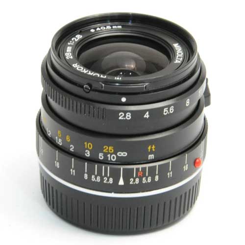 MINOLTA/ミノルタM-ROKKOR 28mm F2.8ライカMマウントMロッコール【中古】【smtb-TD】 MINOLTA/ミノルタM-ROKKOR 28mm F2.8ライカMマウントMロッコール【中古】【smtb-TD】