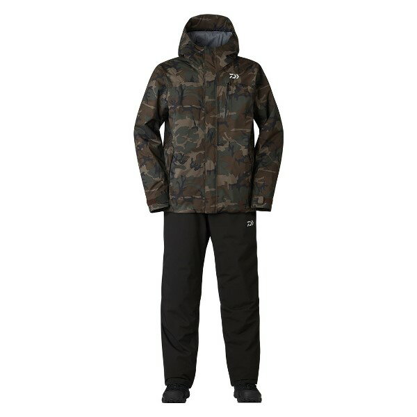 【お買い物マラソン期間中 ポイント10倍】 ダイワ [90] 24秋冬 RAINMAX(R) ウィンタースーツ DW-3524 グリーンカモ L