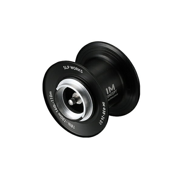 【ブラックフライデー期間中 ポイント10倍】 SLPワークス [90] IM Φ38・24 18lb-100m スプール G1 ブラ..