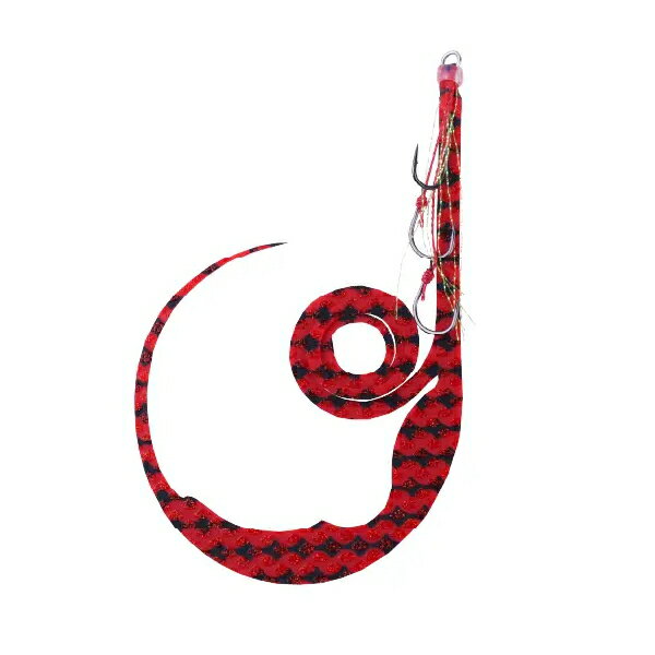 START [2] 替ユニット トリプルフック マジくるカーリー M #30 紅ゼブラ UMKC-M-30 (N5)